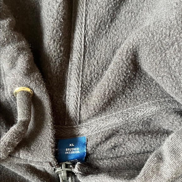 Women’s XL Grey Half Zip Hoodie - Picture 2 of 3